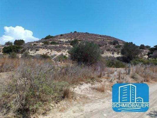 Kreta, Kalamaki: Grundstück mit herrlichem Meerblick und einer Vorbaugenehmigung für 4 Häuser zu verkaufen