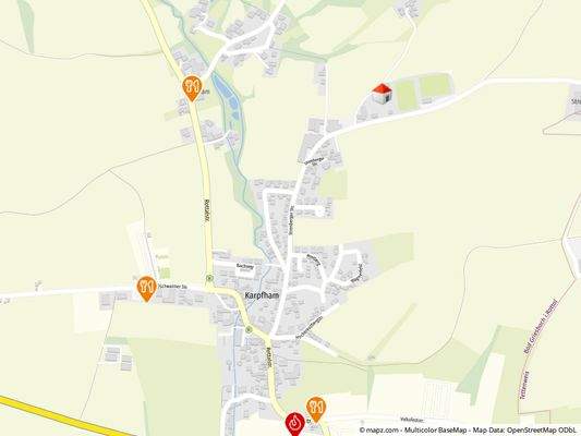 Geolyzer Kartenausschnitt