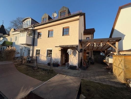 Ansicht Haus vom Garten