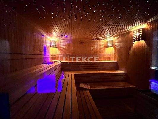 Furnished Apartment in Social Complex Near the Beach in Alanya