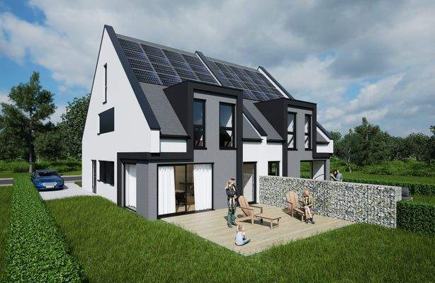 Neubau DHH Variante mit 150m² Wfl_799.500 Euro