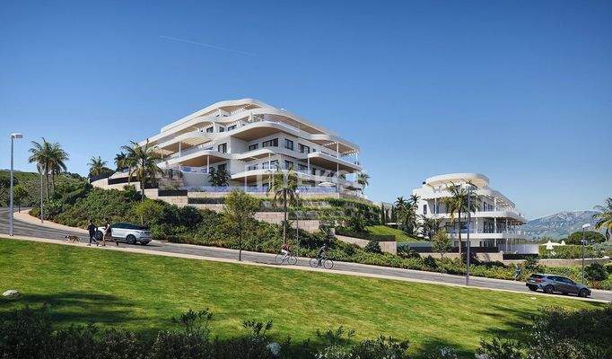 Sea View Apartments Near the Beach in Mijas