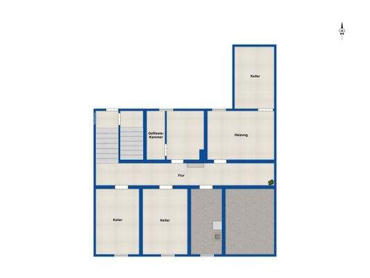 Grundriss Keller