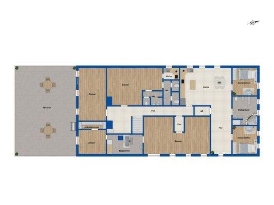 Grundriss Obergeschoss 