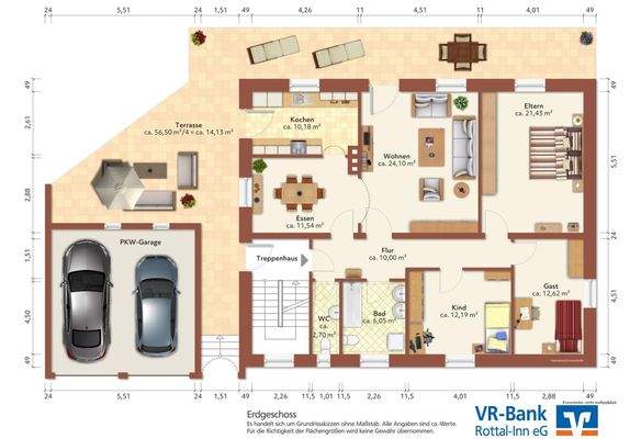 Grundriss Erdgeschoss