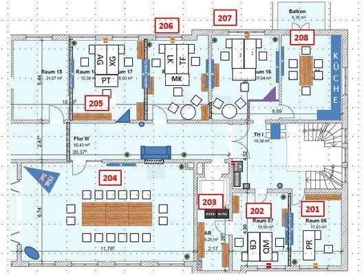 Grundriss 2. Obergeschoss