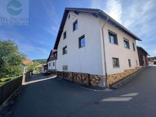 Haupthaus Giebelansicht