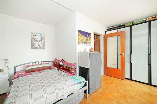 Schlafbereich mit Nische