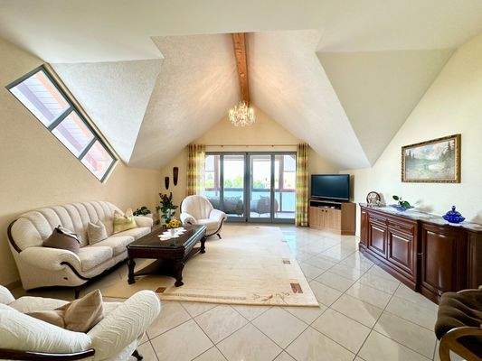 Teil des großen Wohnbereichs