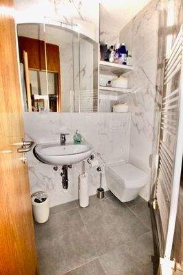 Bad mit Begehbare Dusche