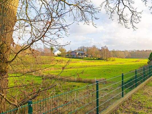 Blick vom Garten aus