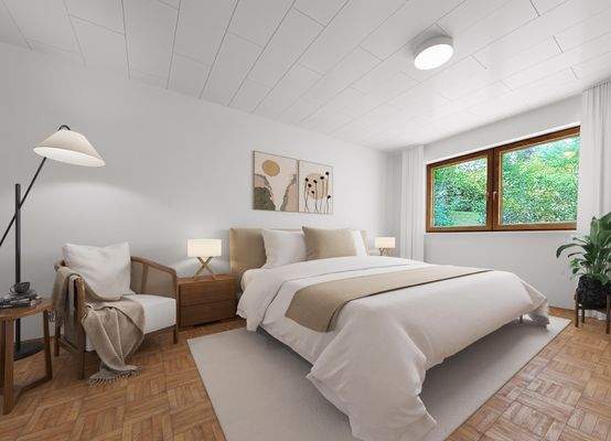 Einrichtungsbeispiel Schlafzimmer