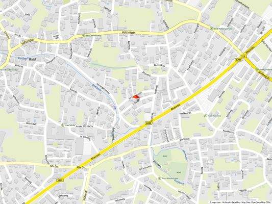 Geolyzer Kartenausschnitt