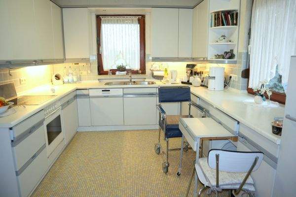 Küche mit tollem Ausblick