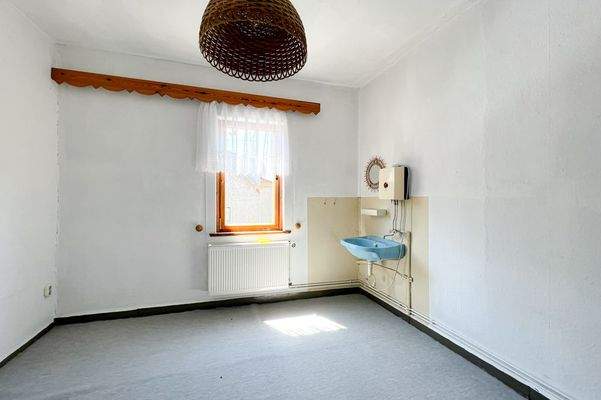 Schlafzimmer an der Stirnseite