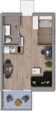 Typ Komfort Grundriss