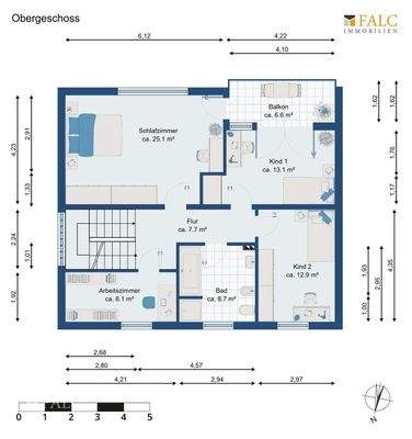 Grundriss Obergeschoss