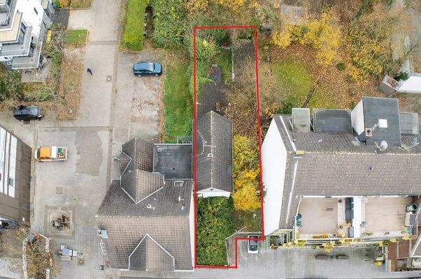 Ungefähre Grundstücksabmessung