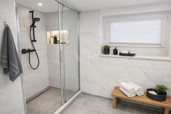 Keller-Dusche KI Beispiel