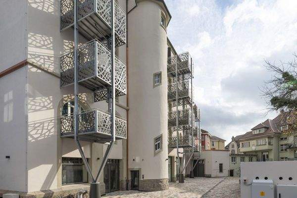 Sicht in den Innenhof