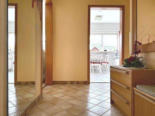 Flur der Wohnung im Erdgeschoss