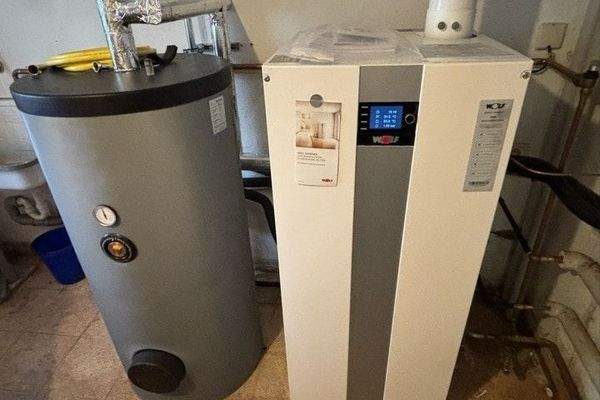 Heizung mit Warmwasserspeicher