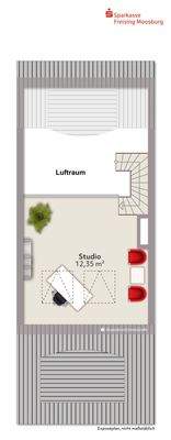 Wohnung 10 Dachspitz links