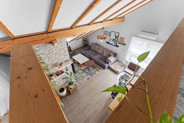 Dachgeschossblick (Wohnung 3)