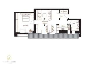 Grundriss - Wohnung 33