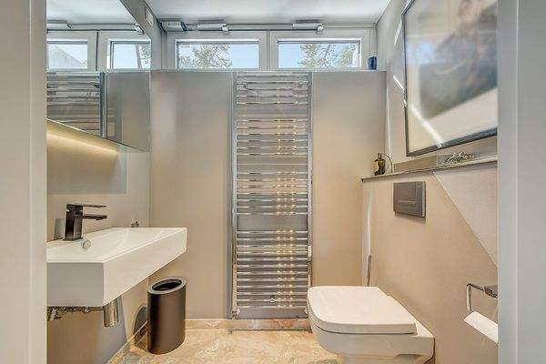 Gäste WC im Erdgeschoss