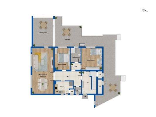 Grundriss Erdgeschoss