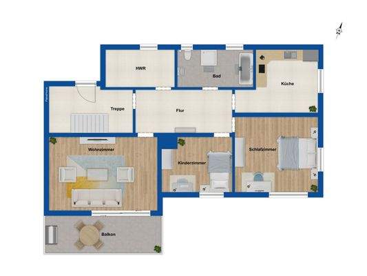 Grundriss - Erdgeschoss