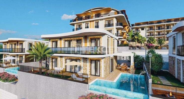 Villas within a Natural Setting in Kargıcak Alanya