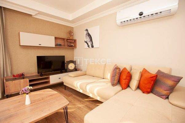 Furnished Flats in a Complex in Trabzon Kalecik