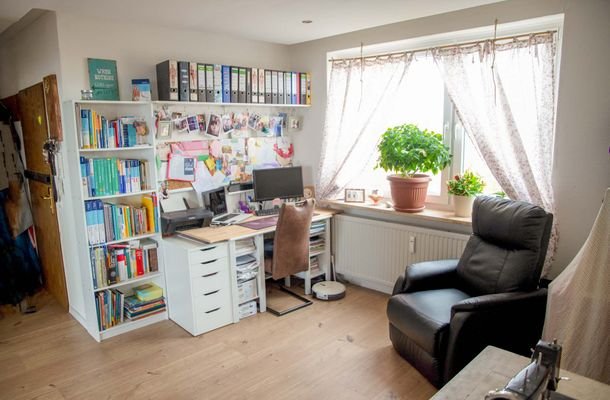 Wohnflur / Arbeitszimmer