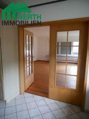 Blick Küche z. Wohnzimmer