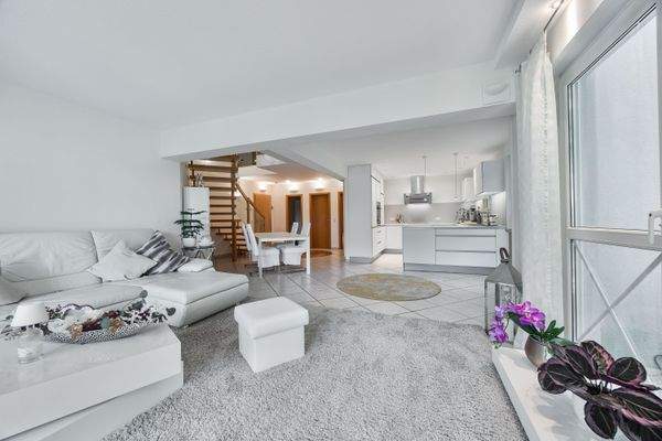 Blick in den Wohn-und Essbereich