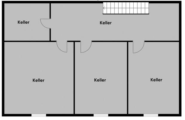 Grundriss ohne Maßstab -Keller