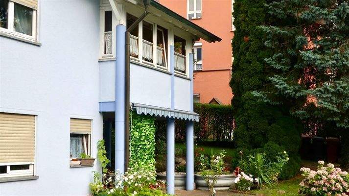 Wintergarten und Terrasse ELW