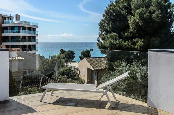 Views from the terrace in villa in Bendinat