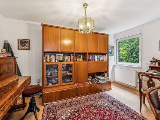 Arbeitszimmer im Wohngeschoss 