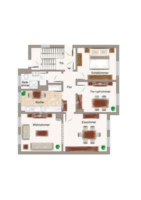 Grundriss EG - Abweichungen vorbehalten --