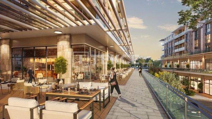 On-Site Flats with Pool and Security in Istanbul Kucukcekmece