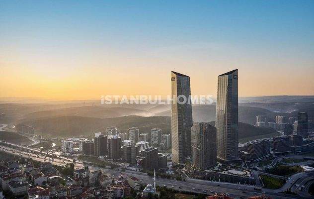 Panoramic City View Spacious Apartments in Sariyer Istanbul