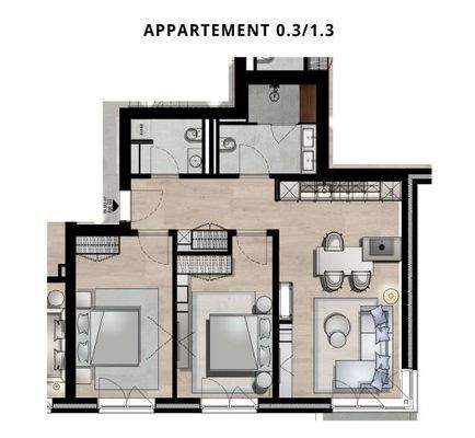 EG & 1. OG | Whg. 3 & 9