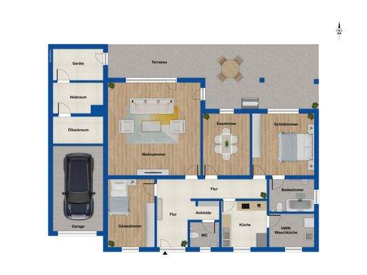 Grundriss Erdgeschoss