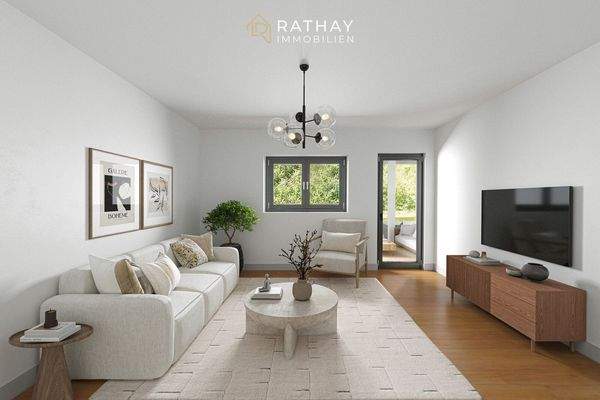 Visualisierung Wohnbereich UG