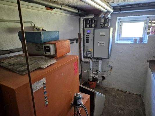 Heizung mit Fernwärme Umwandler