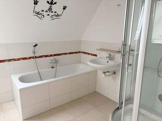 Baden oder Duschen ...