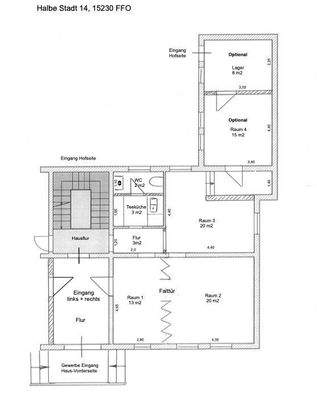 Grundriss Gewerbe EG